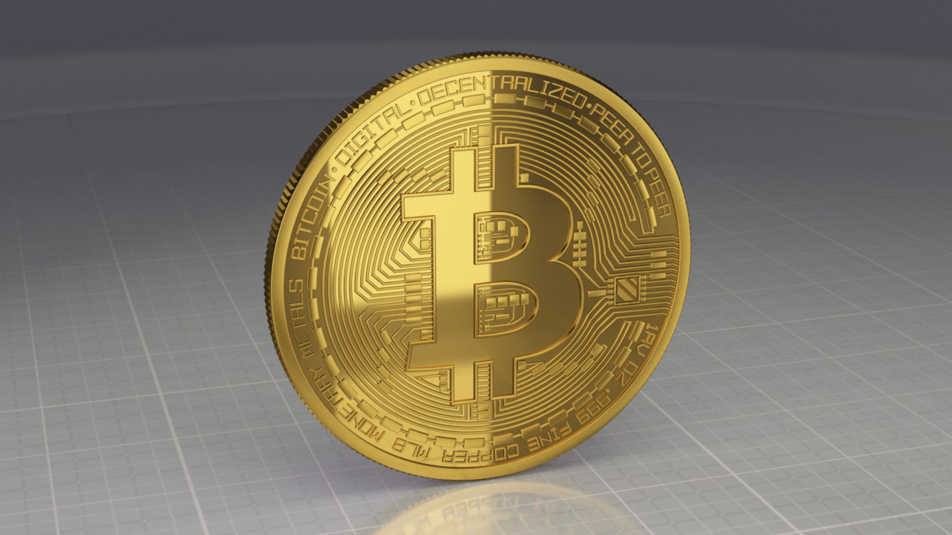 Bitcoin - 3D - TurboSquid 1351305