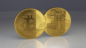 bitcoin - 3D
