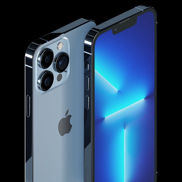 3D Apple iPhone 13 Pro model