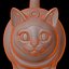 Llavero de gato adorable (modelo para impresión 3D)