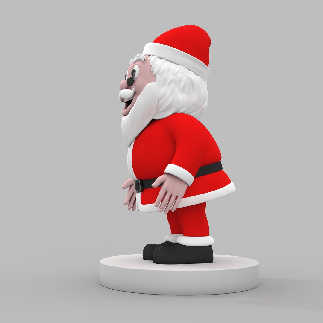 Santa Claus 3D Model - TurboSquid 1977452