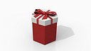 Gift Box - Hexagon with Fixed Ribbon Bow