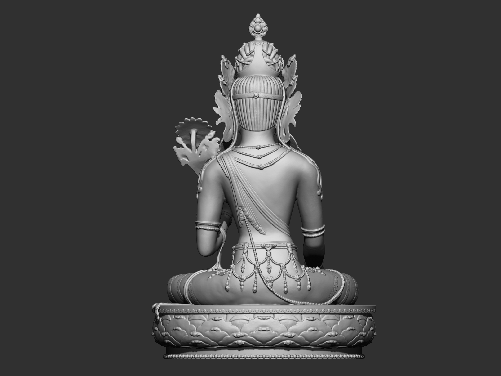 3D Tibetan Buddha 2 - TurboSquid 1908971