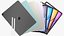 3D model Apple iPad Air 13 2024 6th gen WiFi and Cellular with Pencils All Colors