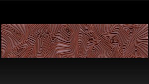 3D Wood relief carving model for CNC router model