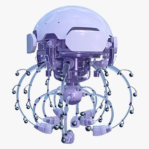 Mechanical Jellyfish Robot M1 3D model