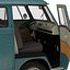 volkswagen type 2 rigged 3d model
