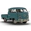 volkswagen type 2 rigged 3d model