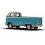 volkswagen type 2 rigged 3d model