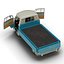 volkswagen type 2 rigged 3d model