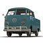 volkswagen type 2 rigged 3d model