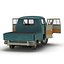 volkswagen type 2 rigged 3d model