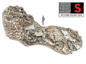 Demolished building Ultra HD 16K