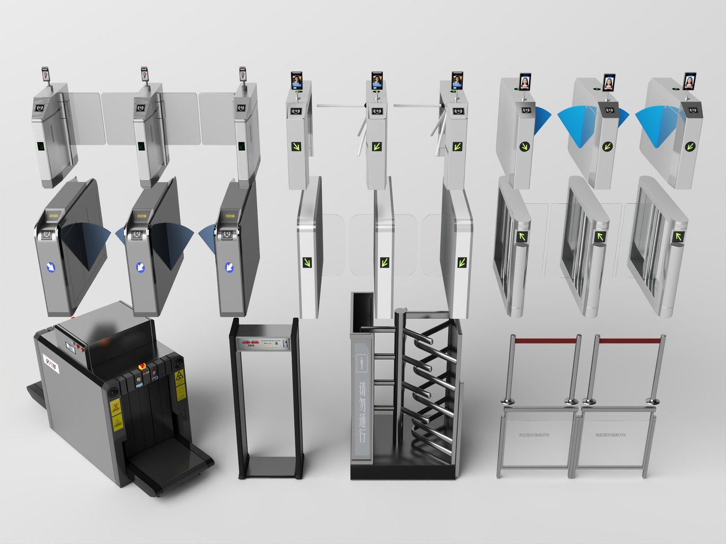 3D Turnstile Security Gate X Ray Scanner Equipment Model Pack model https://p.turbosquid.com/ts-thumb/y2/eoUWhd/5H/13/jpg/1785653108/1920x1080/fit_q87/7fa22ba8d73ac2f59ea70996f856258a680ca7ee/13.jpg