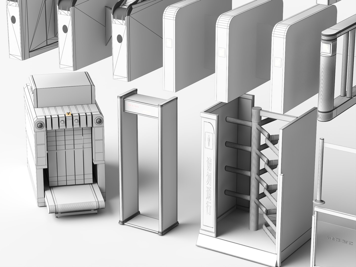 3D Turnstile Security Gate X Ray Scanner Equipment Model Pack model https://p.turbosquid.com/ts-thumb/y2/eoUWhd/JA/115/jpg/1785653119/1920x1080/fit_q87/0e4ab9899043a5e4447ed3729959bb07566f3f77/115.jpg