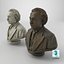 einstein bust 3D