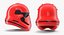 Stormtrooper Helmet Red 3D Model
