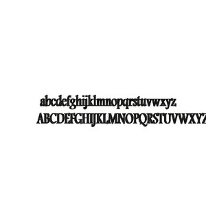 andalus font cg cad 3d 3ds