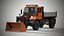 Unimog U500 Front Loader Truck --182--
