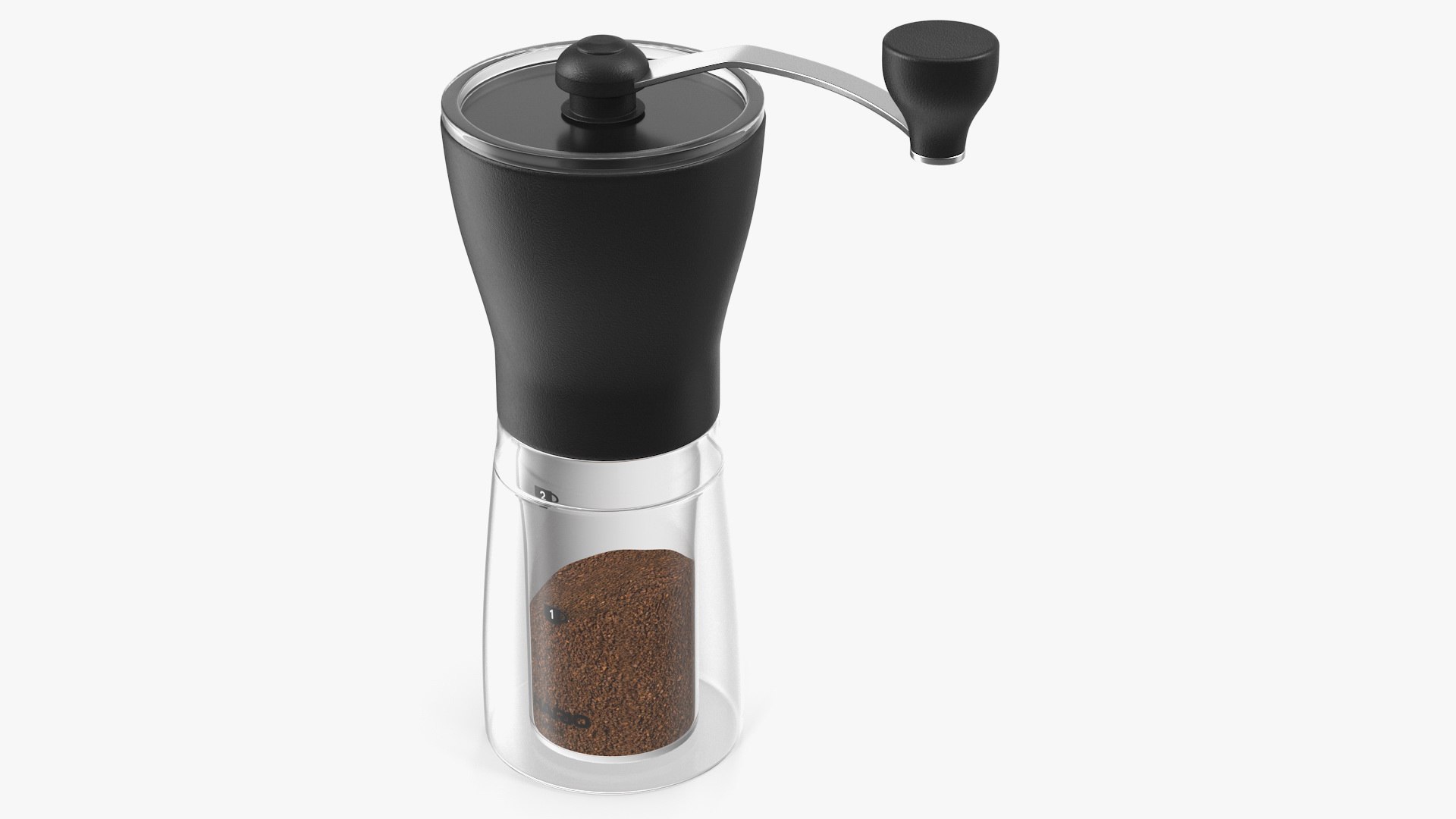 Hario Ceramic Coffee Mill 3D model preview