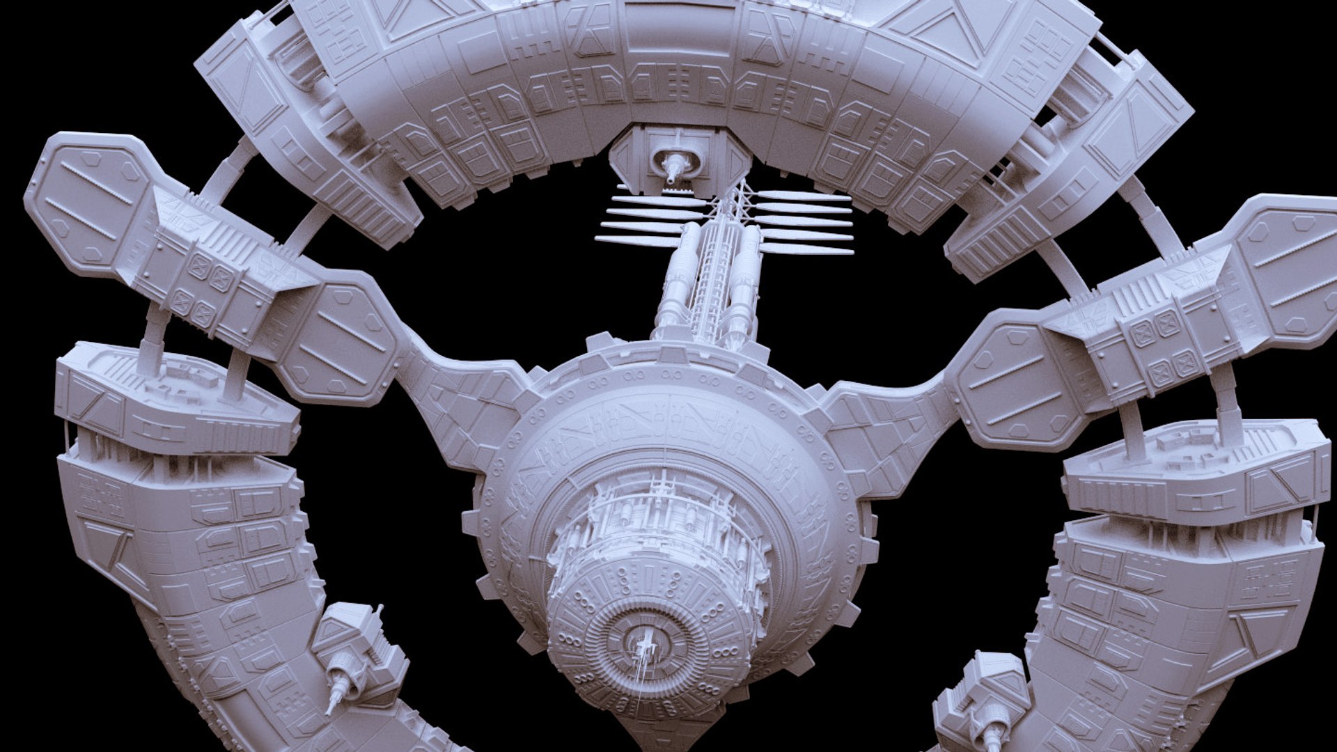 Space Station Obj Free