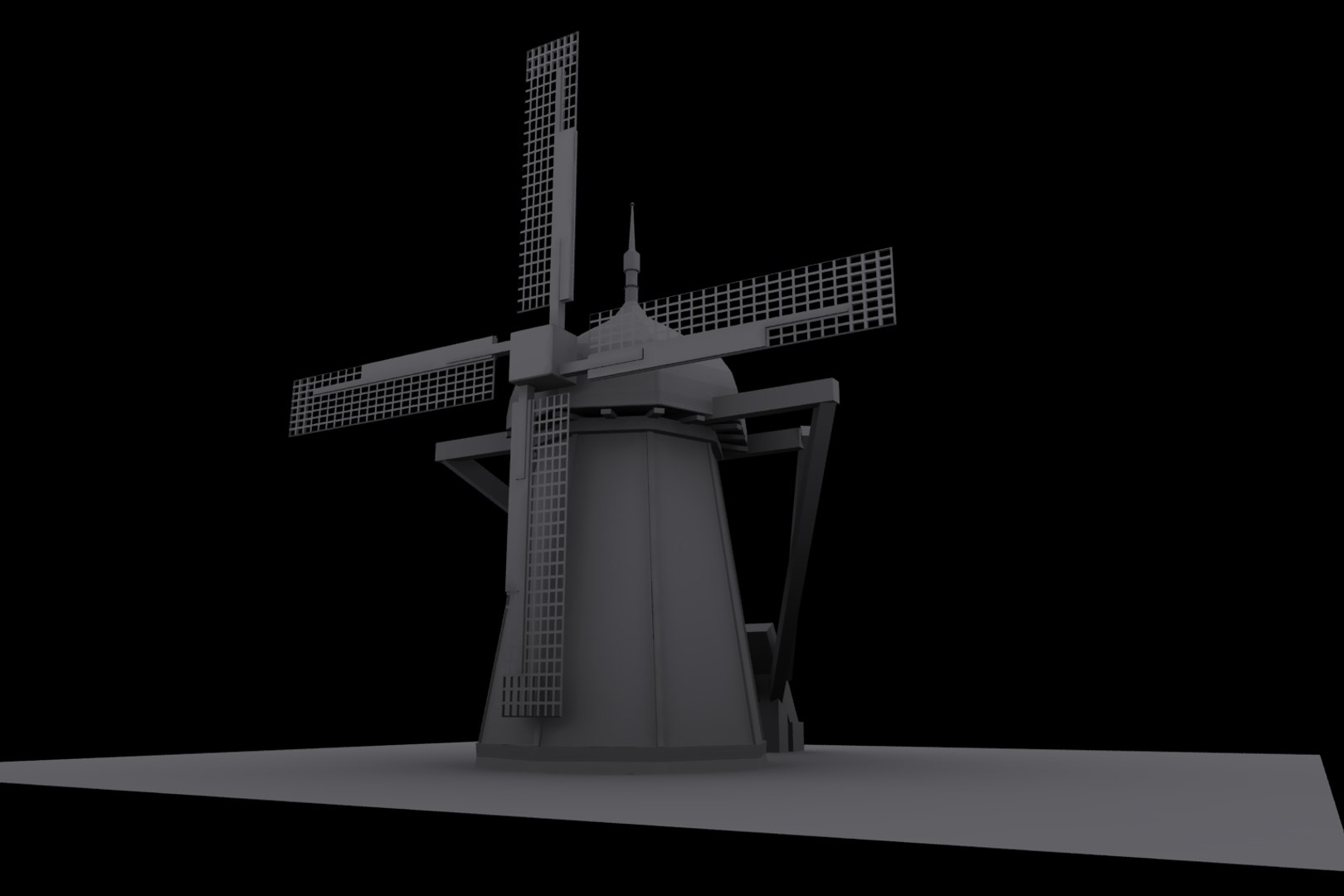 Wind 3d Model