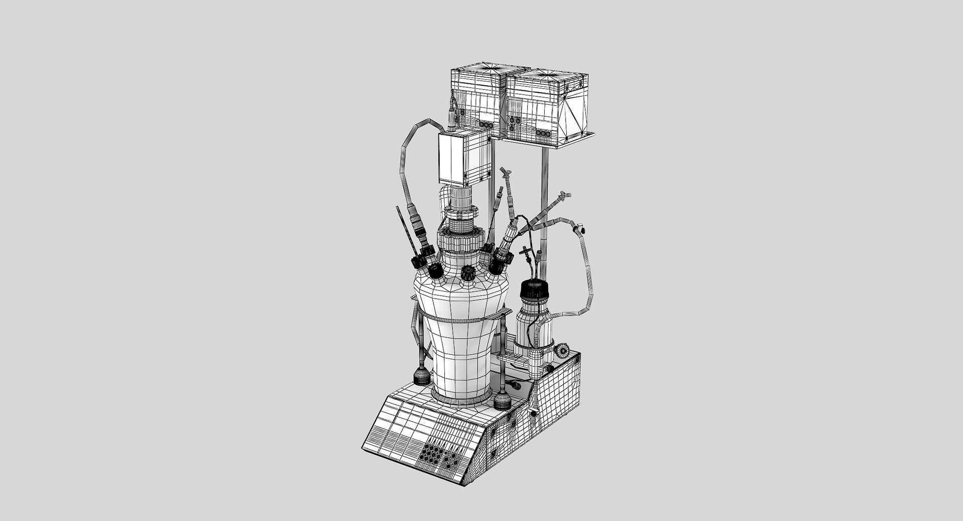 3d model lambda minifor fermenter-bioreactor