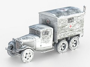 3D GAZ-AAA with Shelter model