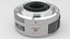Panasonic Lumix G X Vario PZ 14-42mm POWER OIS Lens Grey 3D model