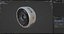 Panasonic Lumix G X Vario PZ 14-42mm POWER OIS Lens Grey 3D model
