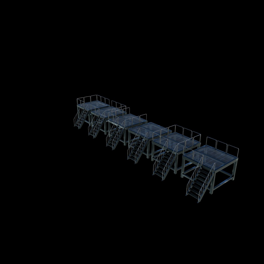 Modular Catwalk 3D Model 3D Model - TurboSquid 2466413