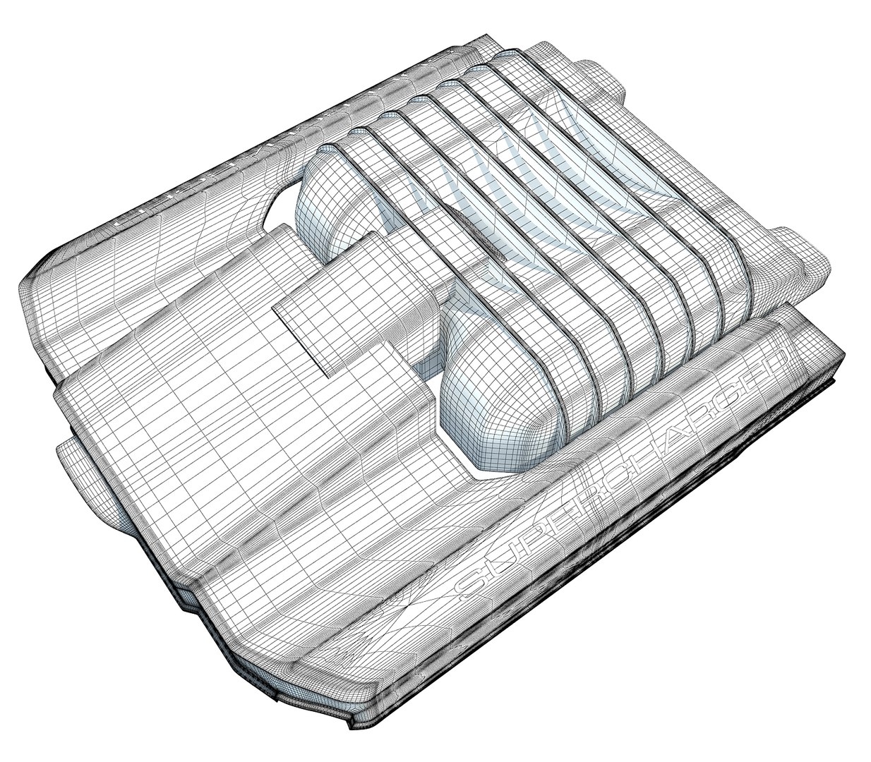 Engine Cover 3D Model - TurboSquid 1173276