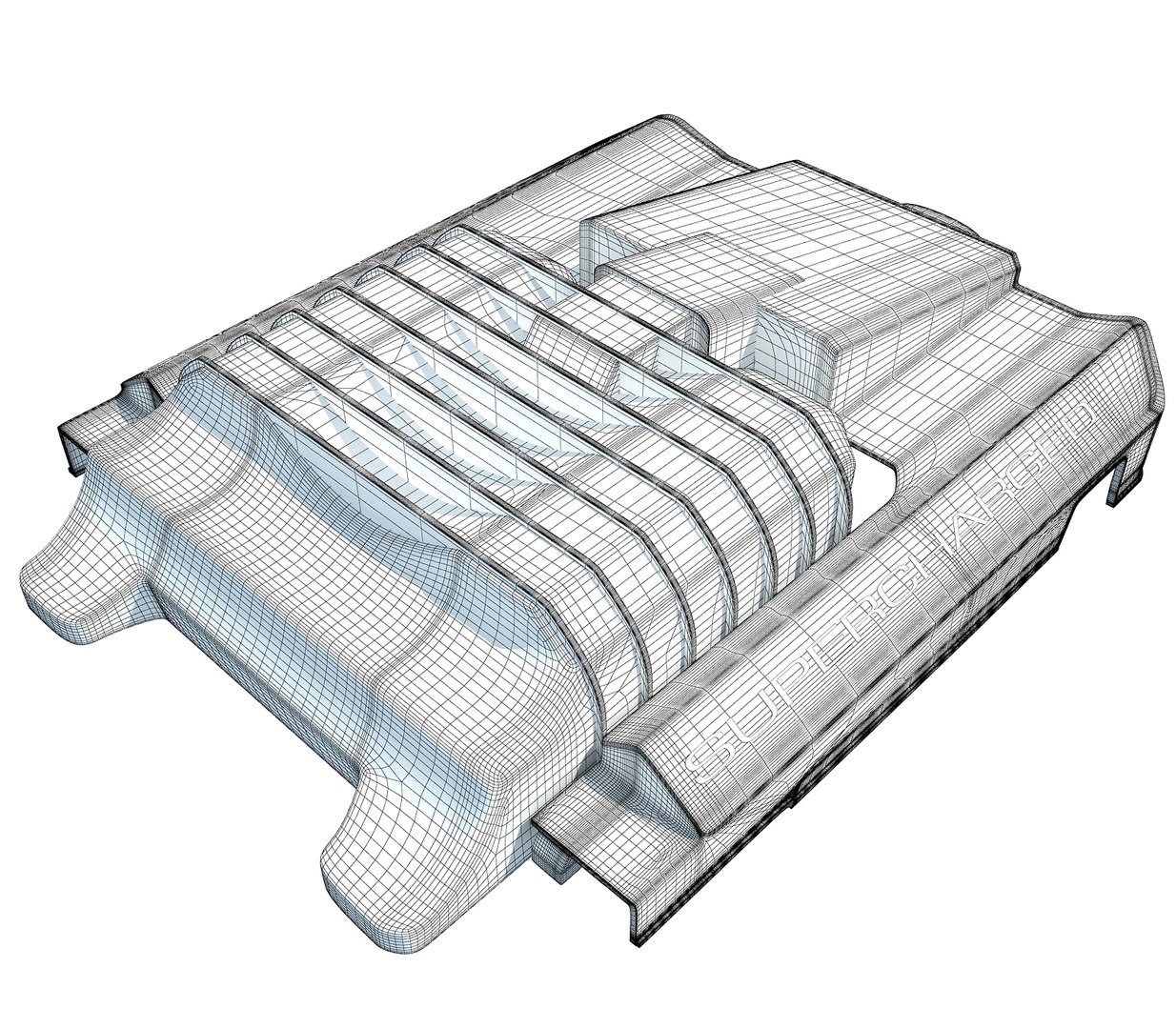 Engine Cover 3D Model - TurboSquid 1173276
