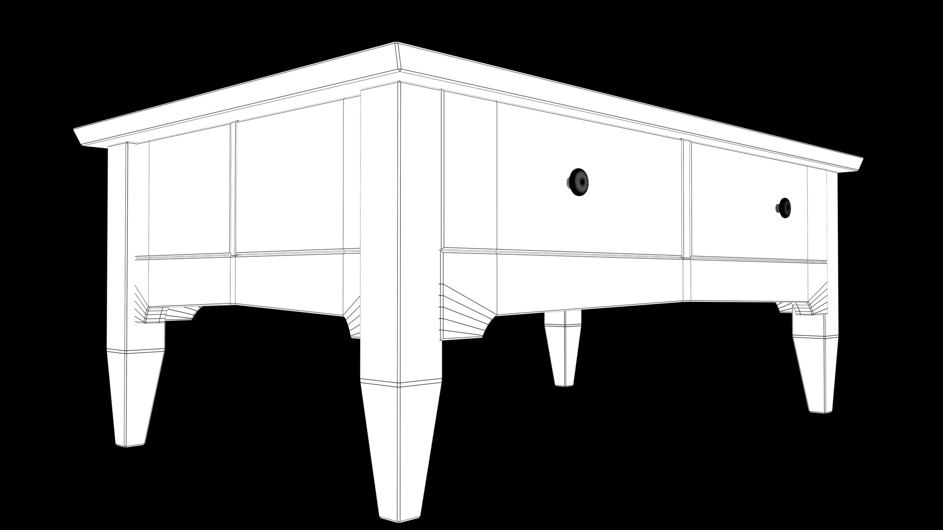 3D Table Model - TurboSquid 2090381