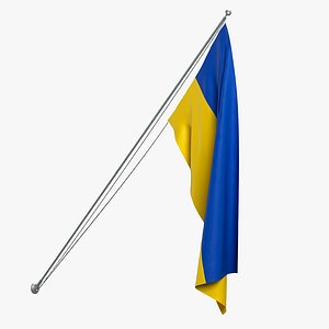 Ukraine Exterior Flag