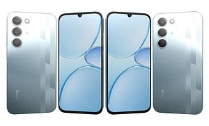 Realme Narzo 100 Lite Frost Silver 3D