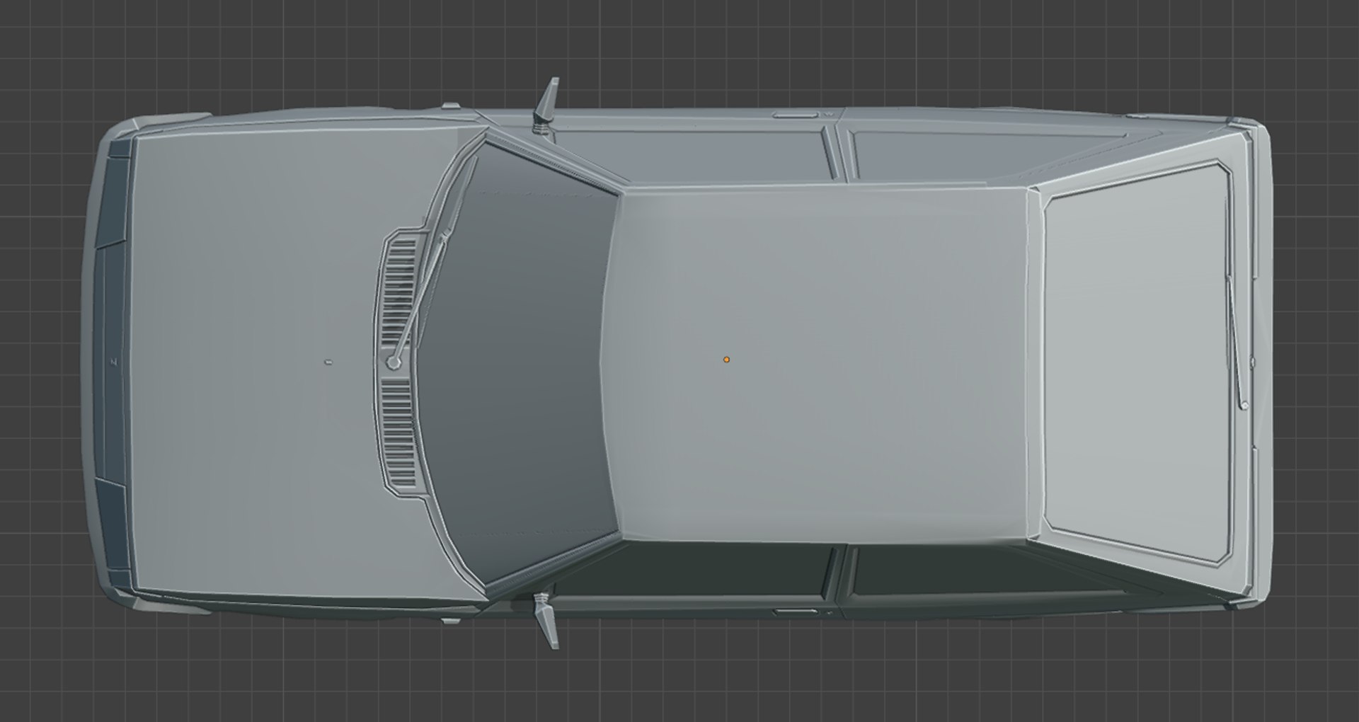 Low Poly Ukrainian Car ZAZ 1102 Tavria 1987 Model - TurboSquid 2197231