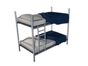 3d model bunk bed