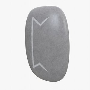 Peord Rune Stone 3D