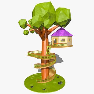 Cartoon Tree House