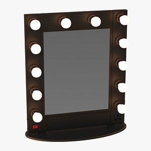 makeup mirror 02 3d model