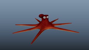 Dory Octopus Model 3D model