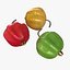 Colección Mega Fruits Low Poly