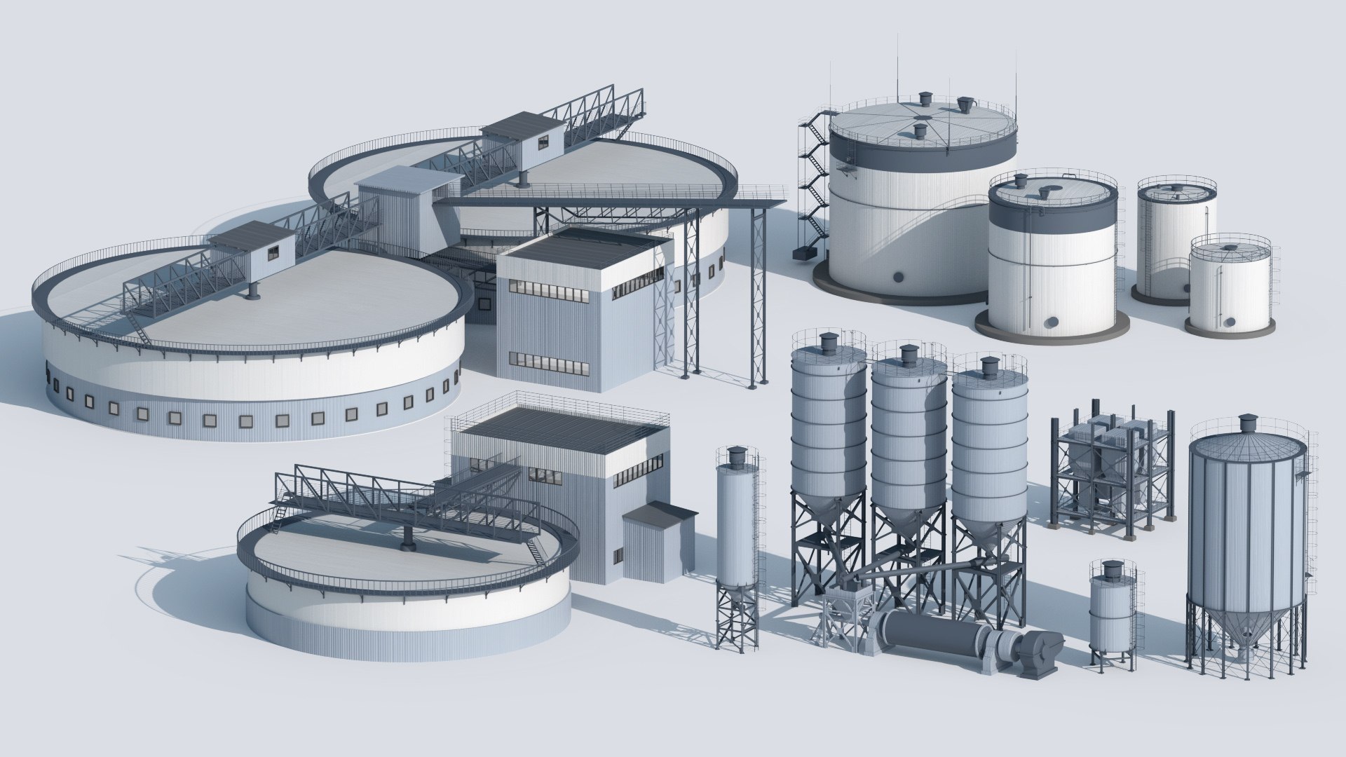 3D Factory Unit - TurboSquid 1425800