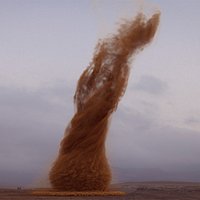 Sand Tornado Vortex VDB Animated for Blender