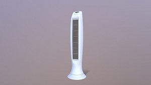 3D Tower Fan model