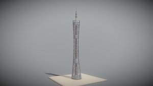 Canton Tower 3D model