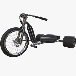 3D model electric tricycle drift trike