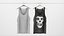 Modello 3D della collezione Tank top
