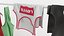 Modello 3D della collezione Tank top